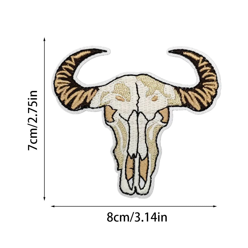 Wholesale 2pcs/pack Seam Free Self-adhesive Rectangular Seam Free Washable Denim Embroidery Accessory Cloth Sticker FS